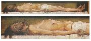 Hans holbein the younger The Body of the Dead Christ in the Tomb and a detail Germany oil painting artist